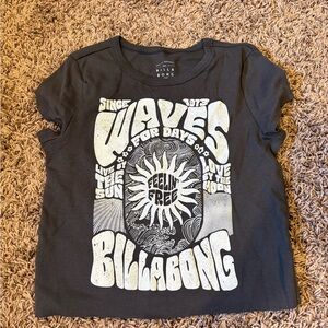 Billabong womens Graphic Tee - Dark Gray